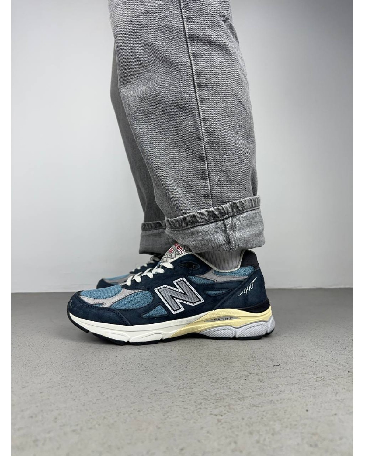 New Balance 990v3 MiUSA Teddy Santis Navy Castlerock