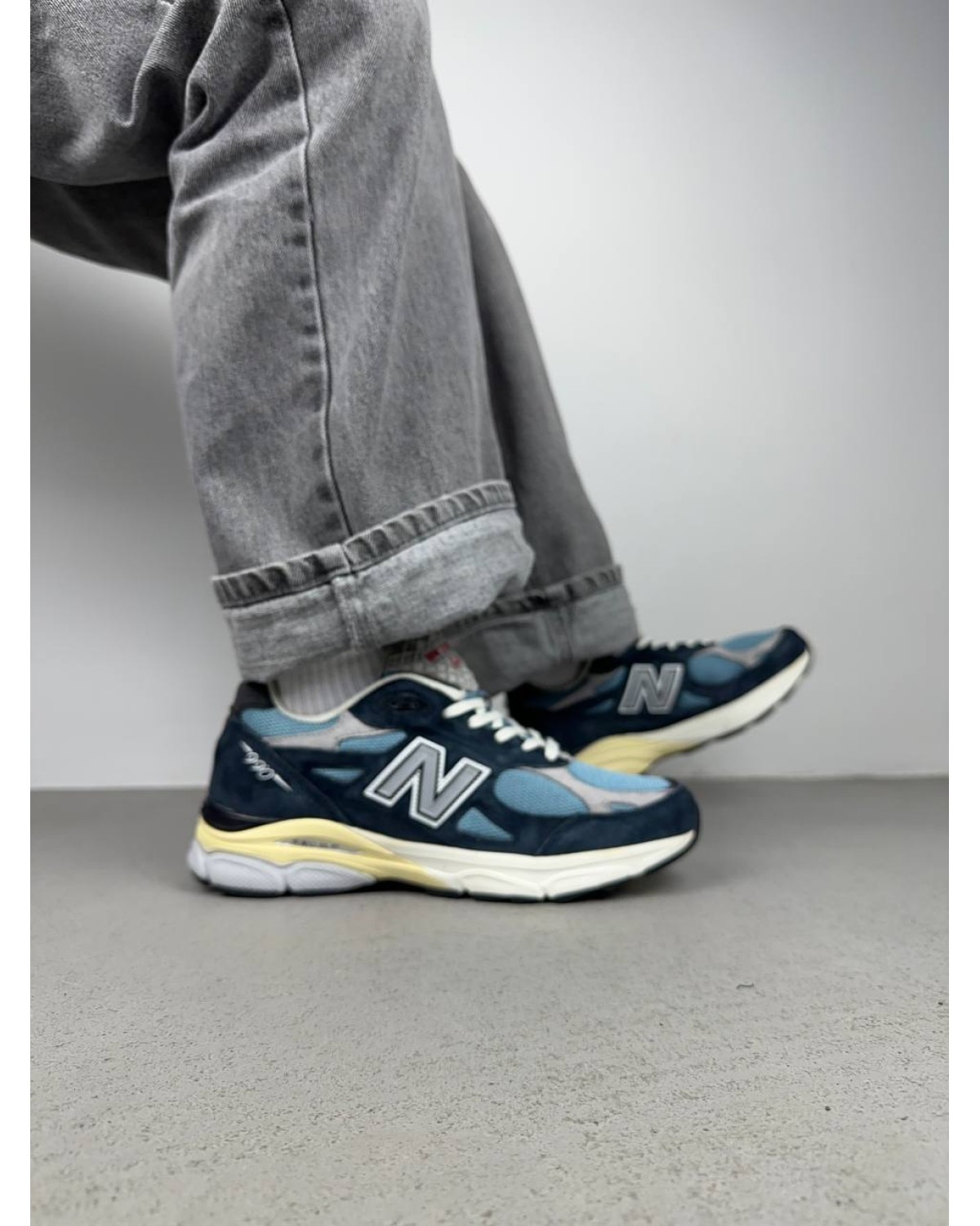 New Balance 990v3 MiUSA Teddy Santis Navy Castlerock