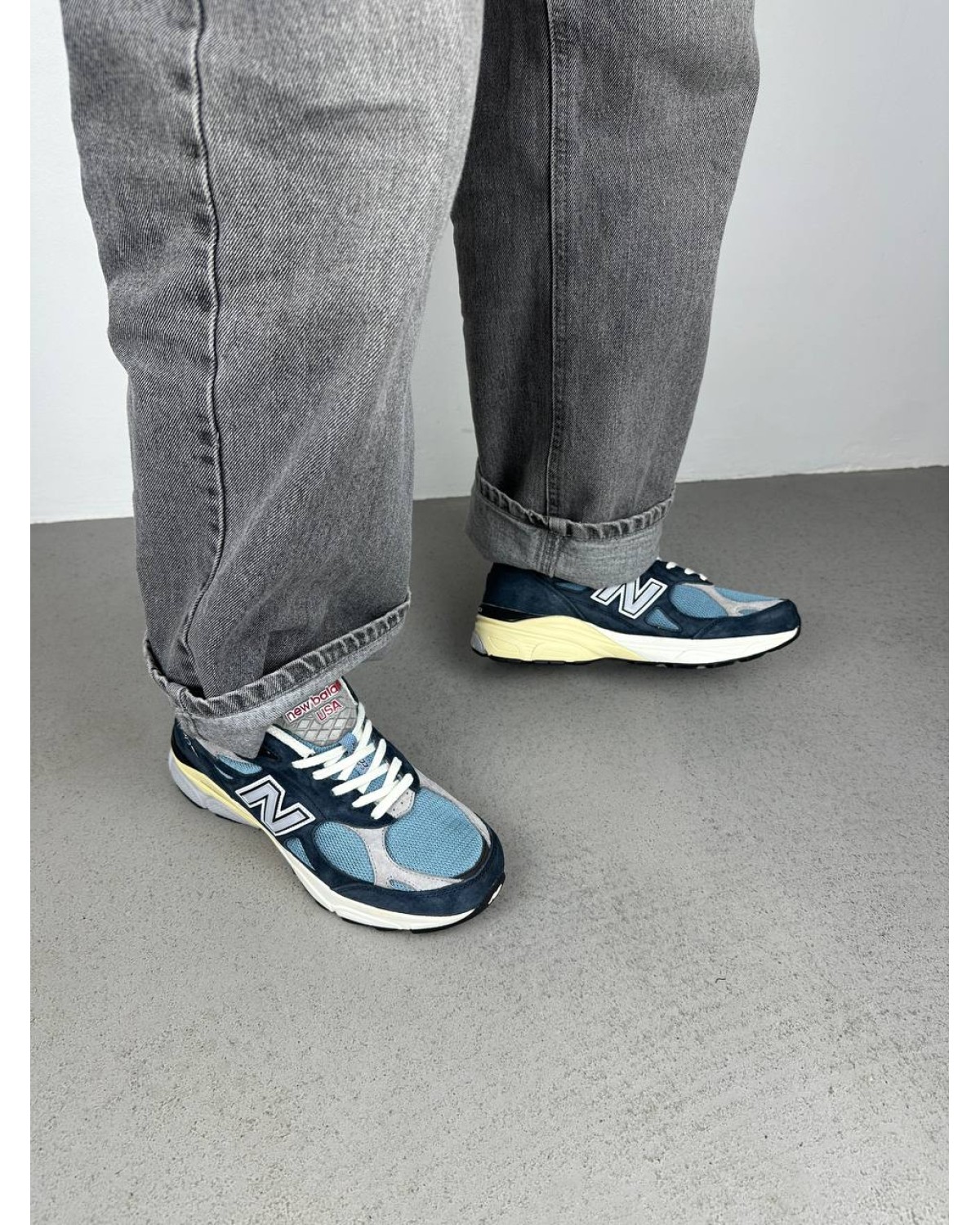 New Balance 990v3 MiUSA Teddy Santis Navy Castlerock