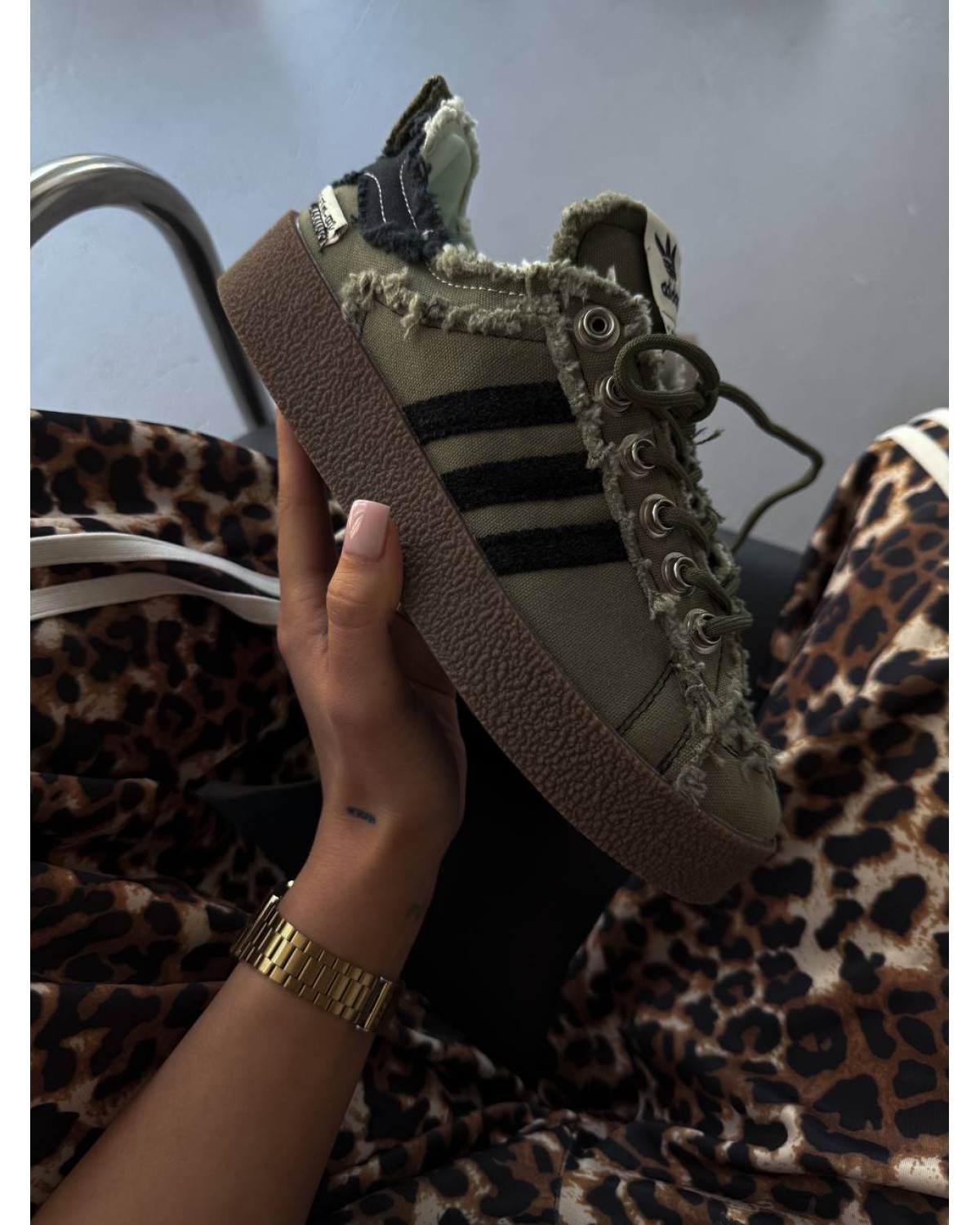 Adidas x SFTM Campus 80s Olive