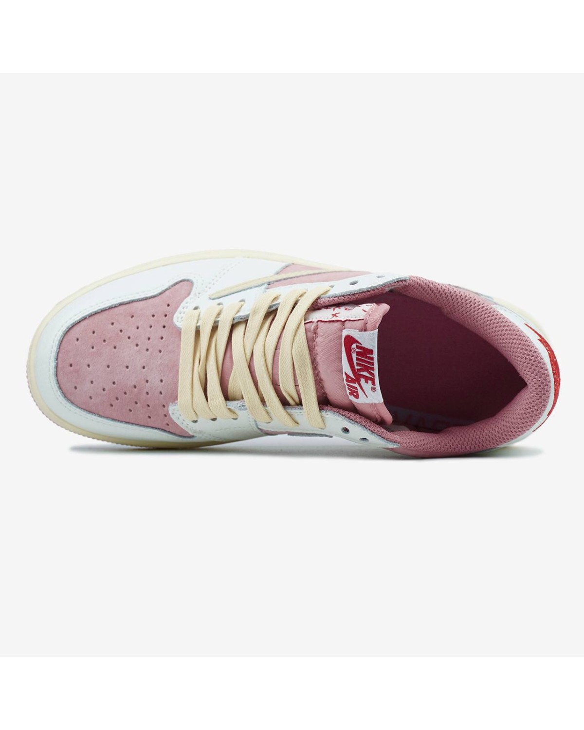 Nike Jordan 1 Low OG SP Travis Scott Pink White Beige