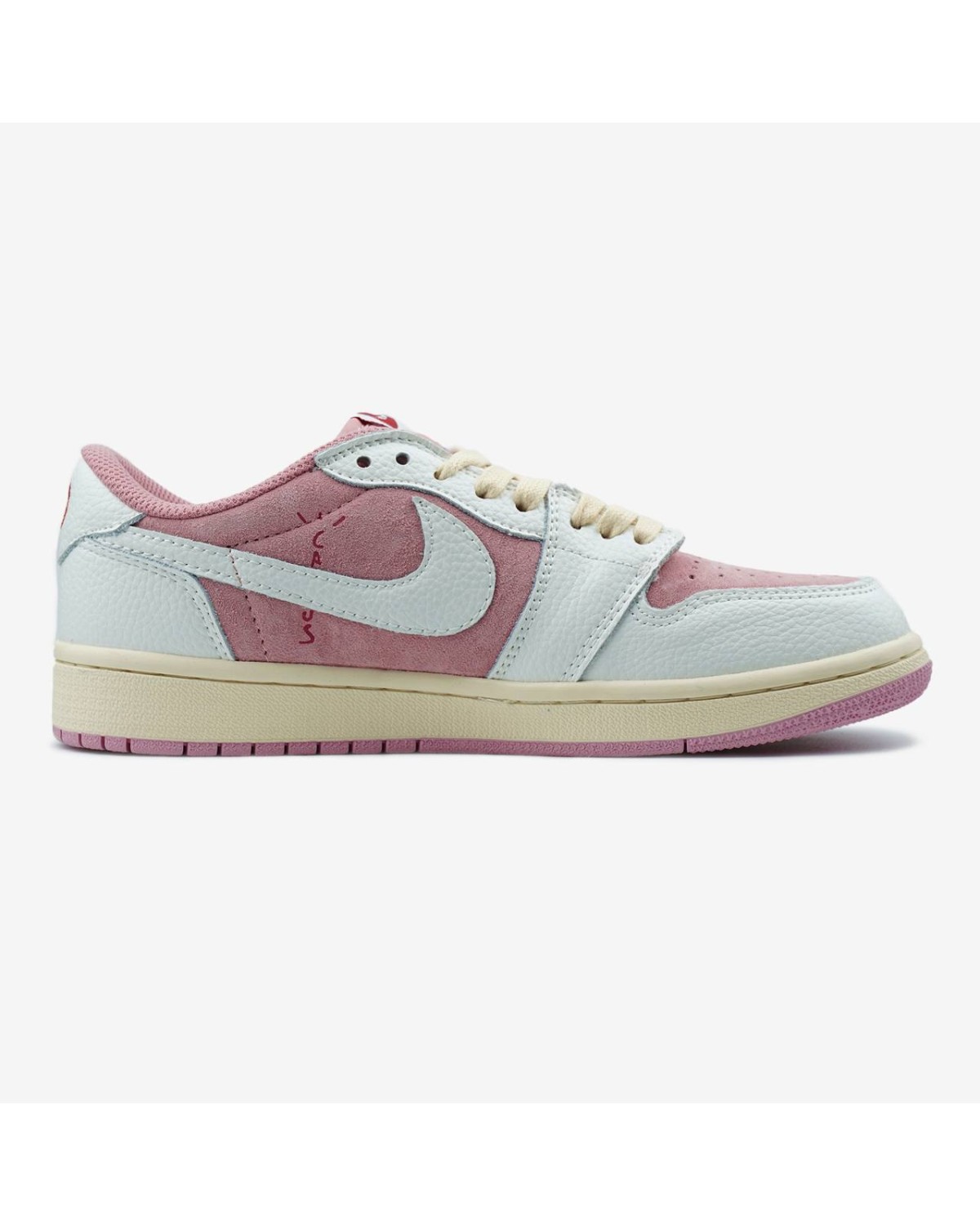 Nike Jordan 1 Low OG SP Travis Scott Pink White Beige