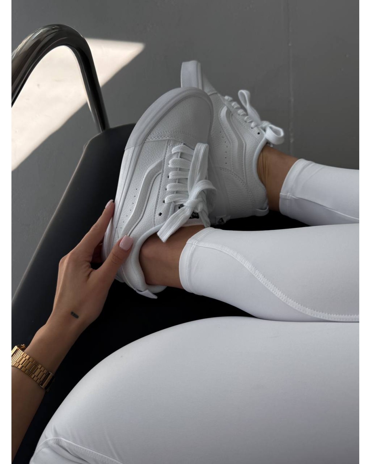Vans KNU School Total White