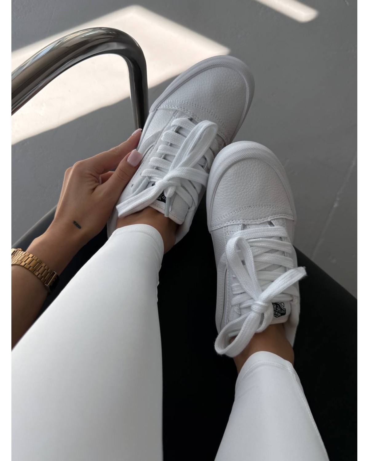 Vans KNU School Total White