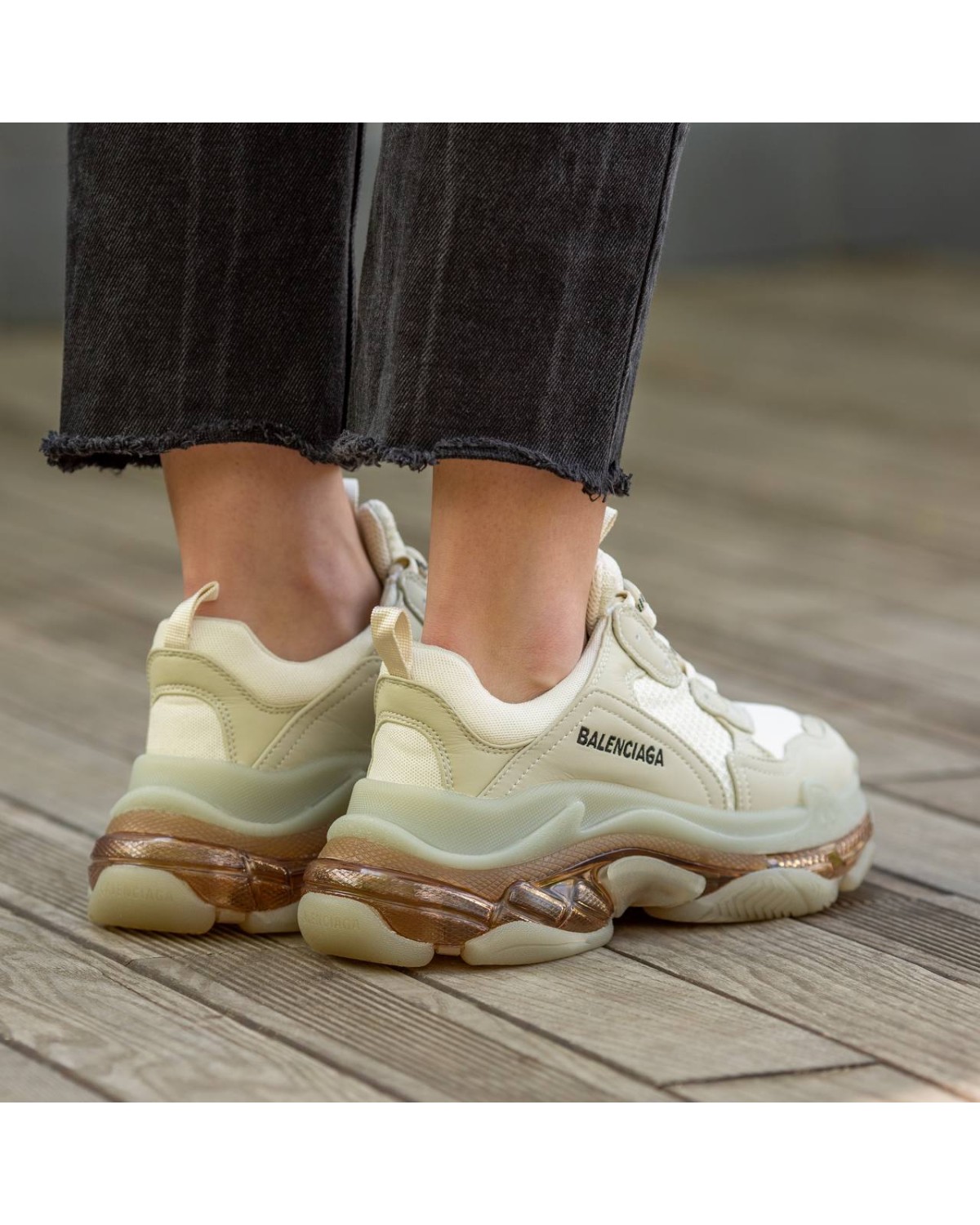 Balenciaga Triple S Dark Beige