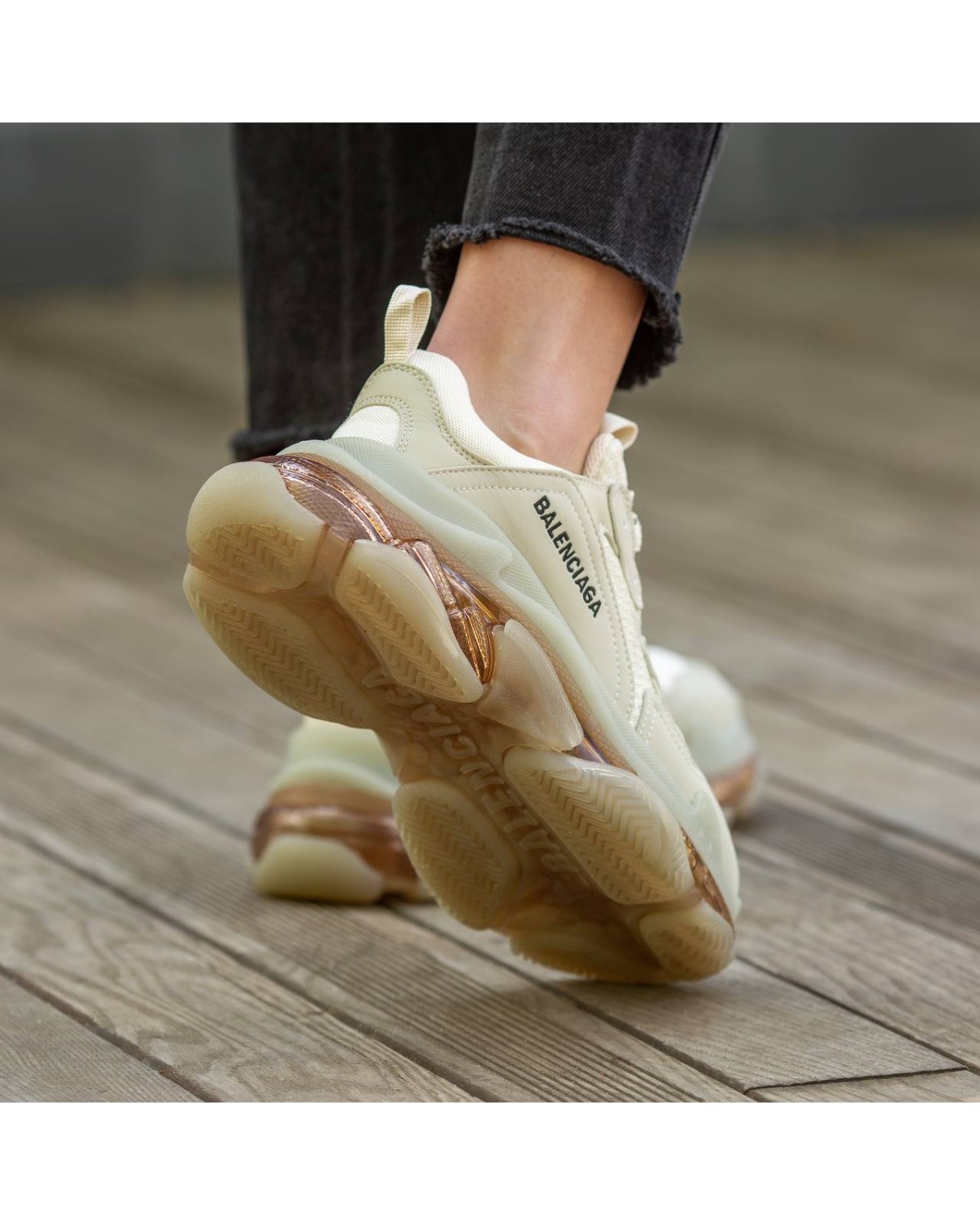 Balenciaga Triple S Dark Beige