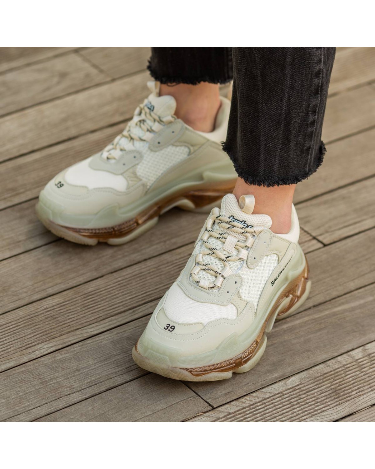 Balenciaga Triple S Dark Beige