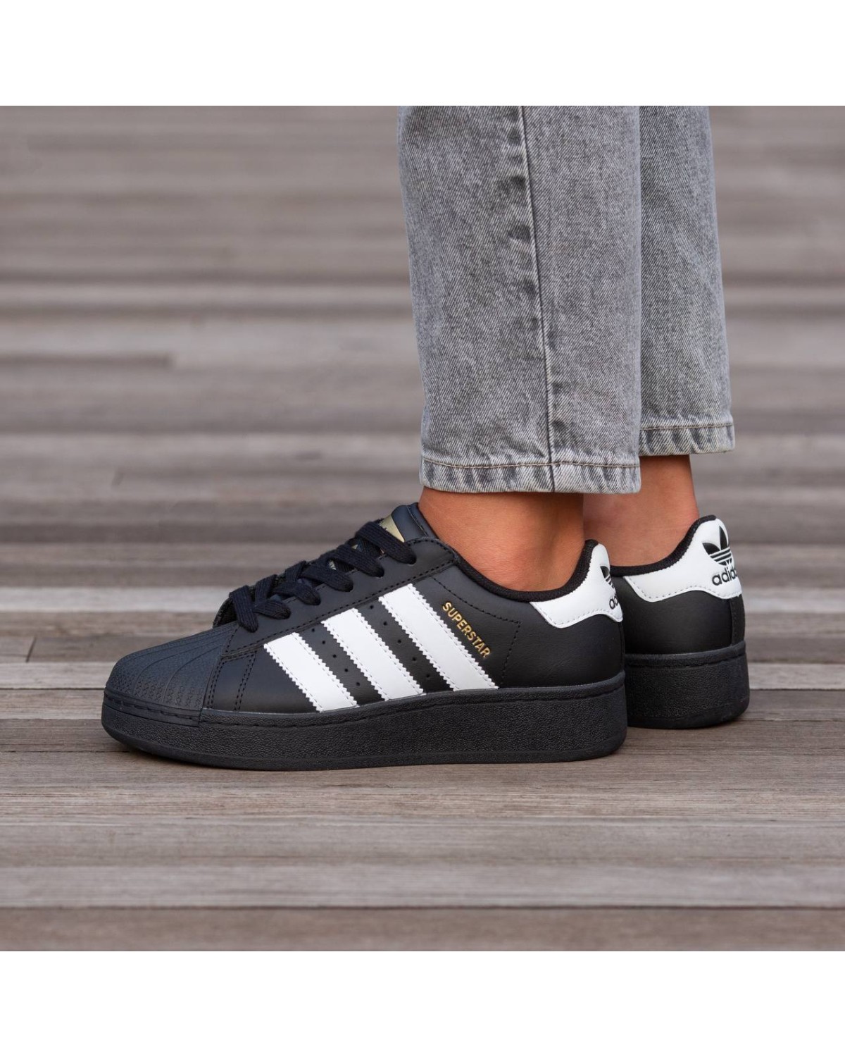 Adidas Superstar Platform Black