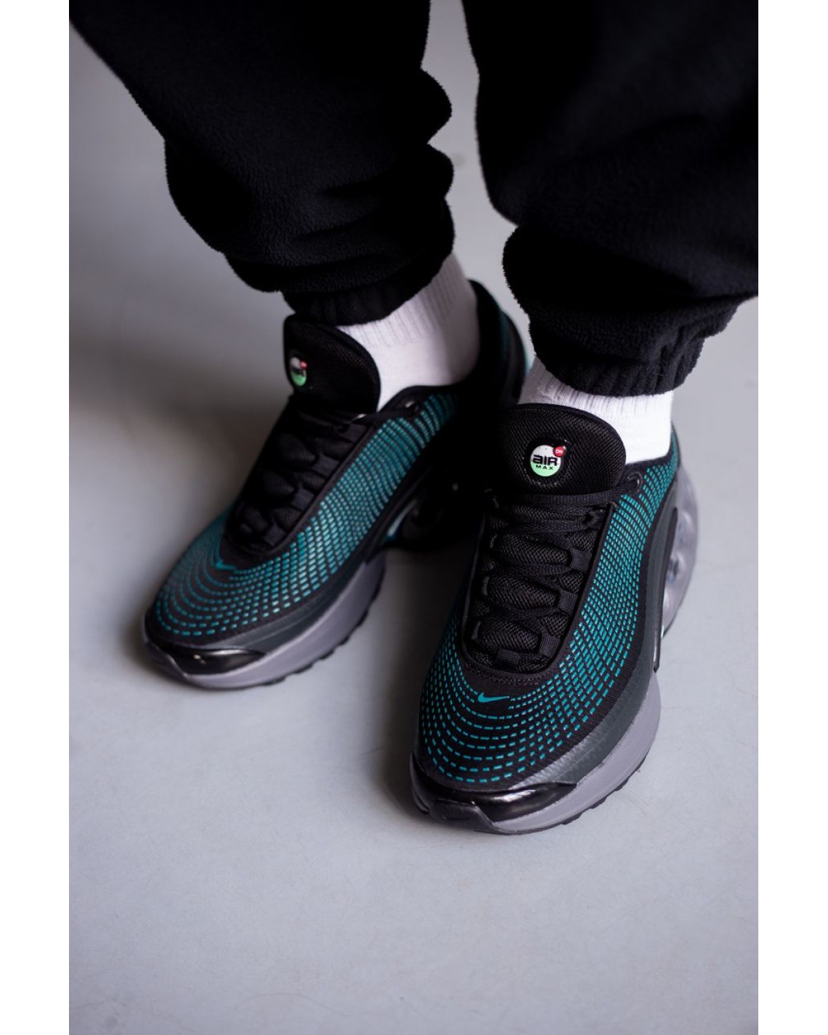 Nike Air Max DN Black/White-Hyper Cobalt-Rage Green