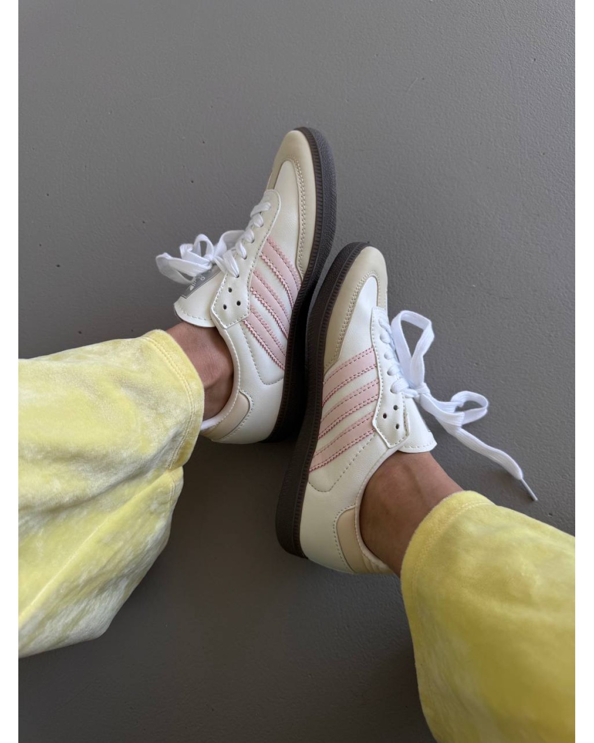 Adidas Samba White / Light Pink