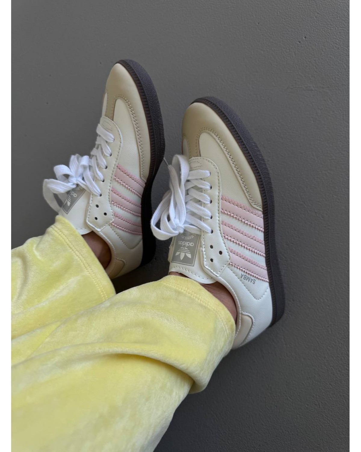 Adidas Samba White / Light Pink