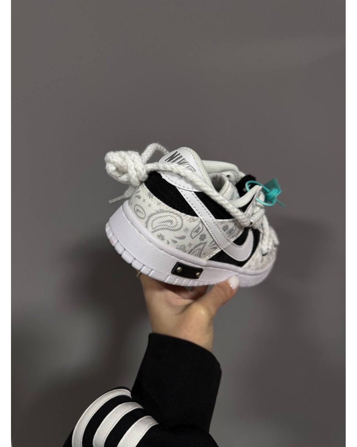 Nike SB Dunk Bandana White / Black