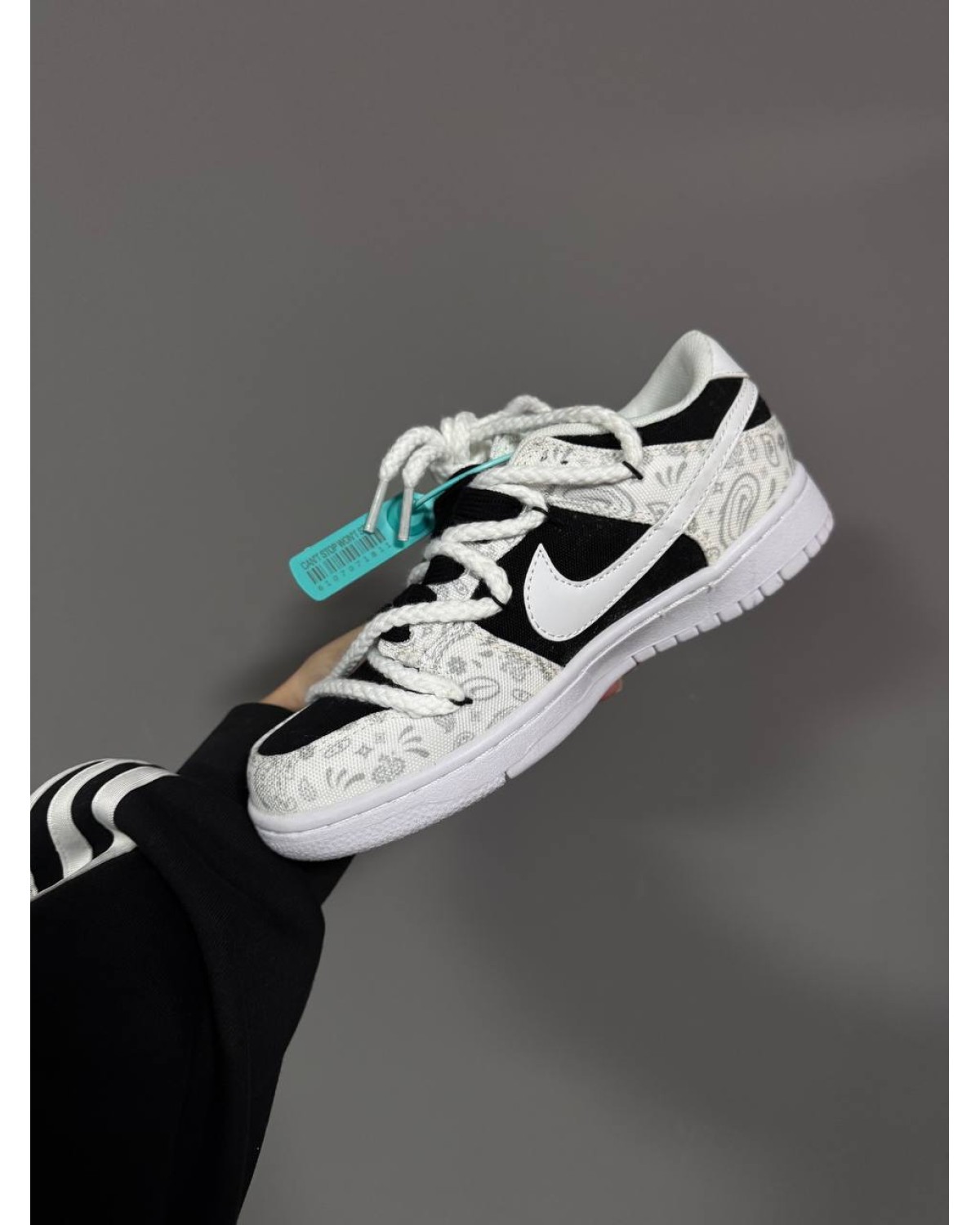 Nike SB Dunk Bandana White / Black