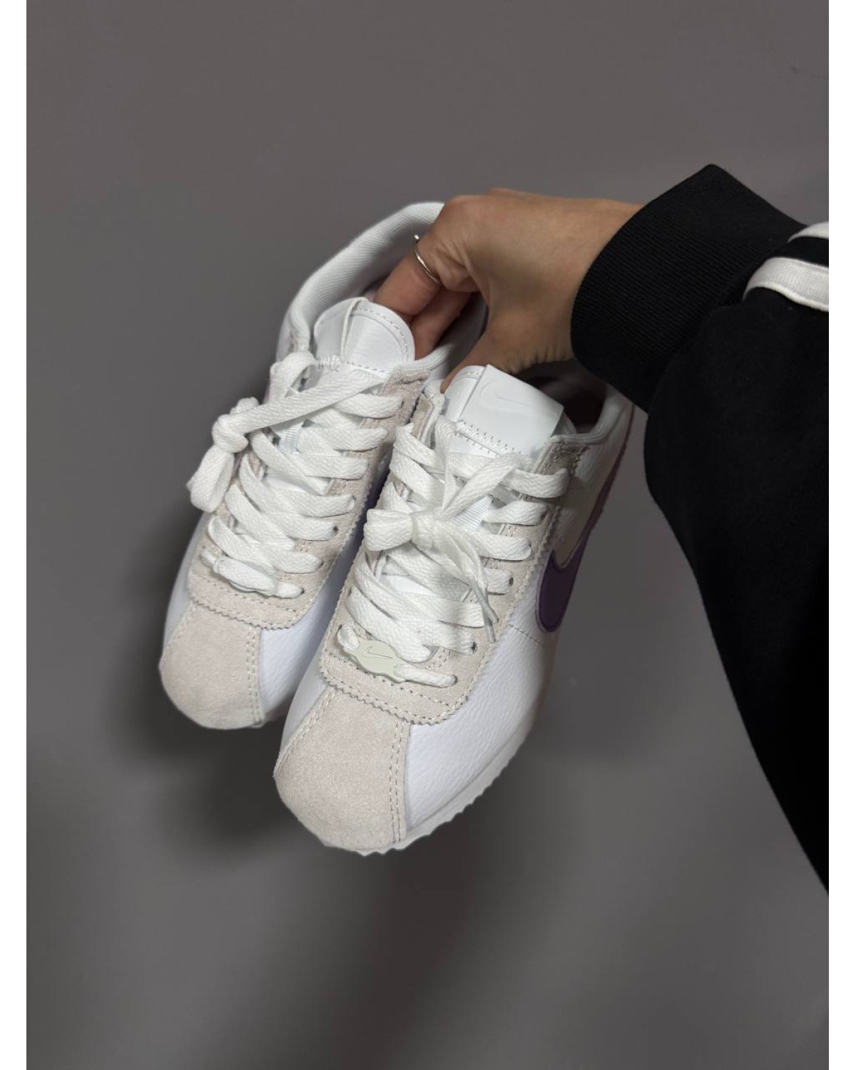 Nike Cortez White / Purple