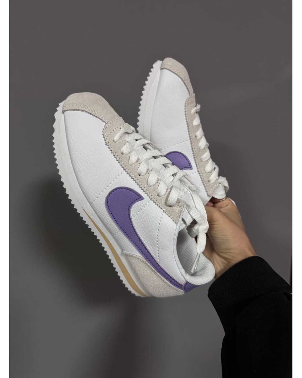 Nike Cortez White / Purple