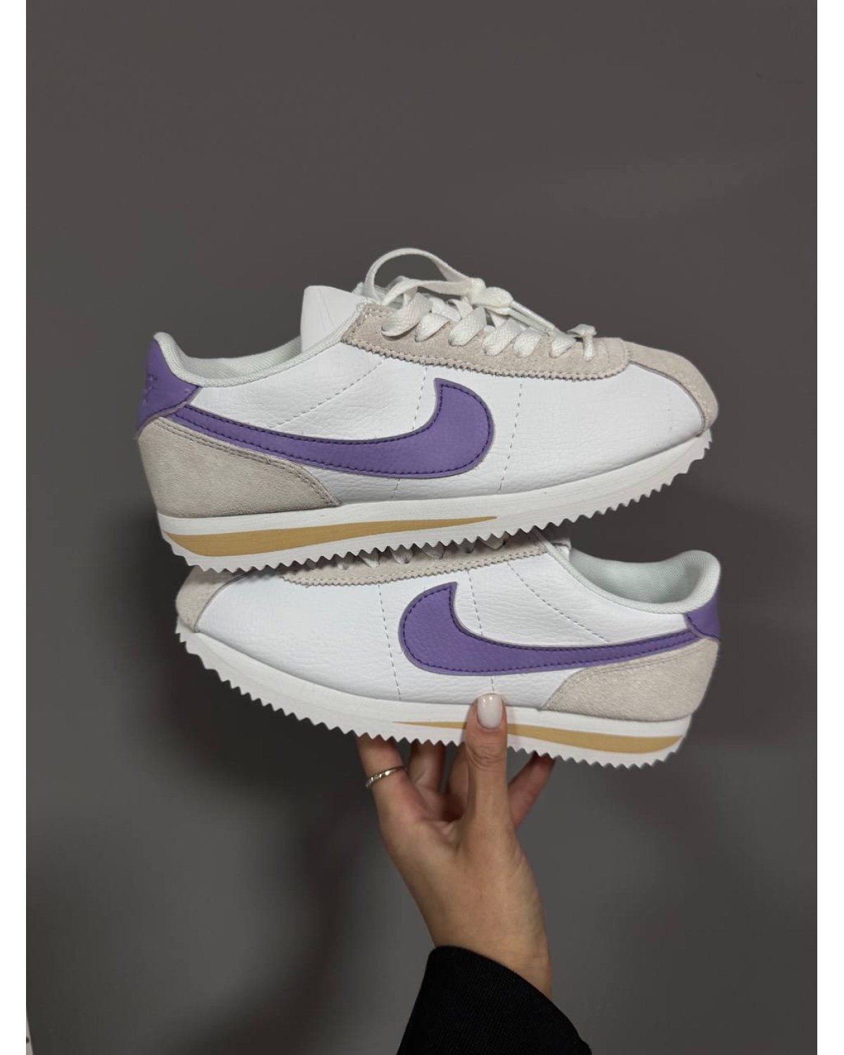 Nike Cortez White / Purple