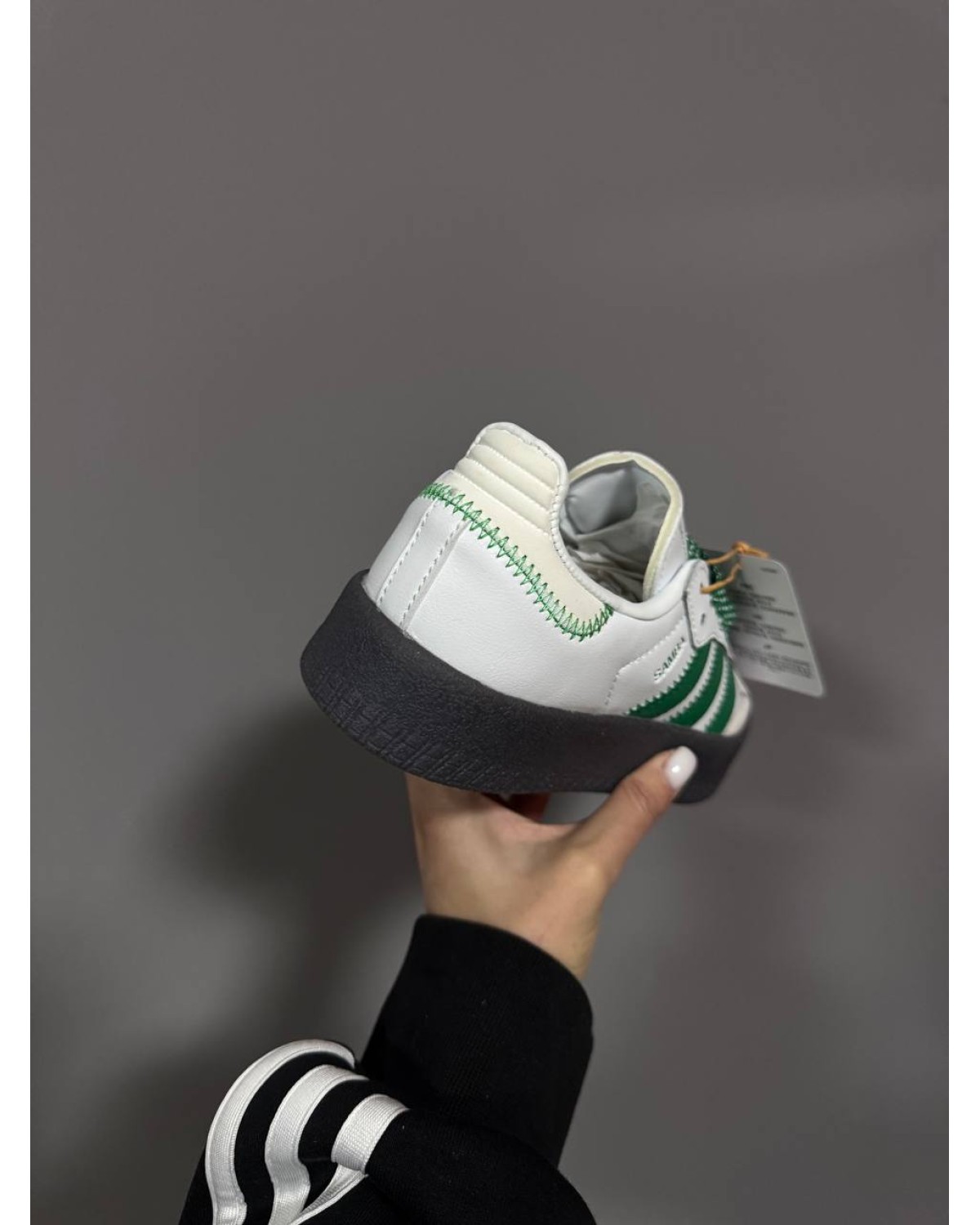 Adidas Samba Platform White / Green