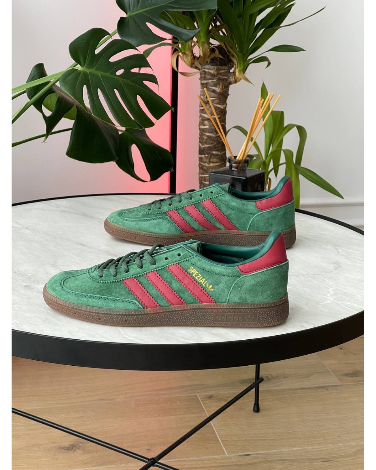 Adidas Handball Spezial Collegiate Green Burgundy