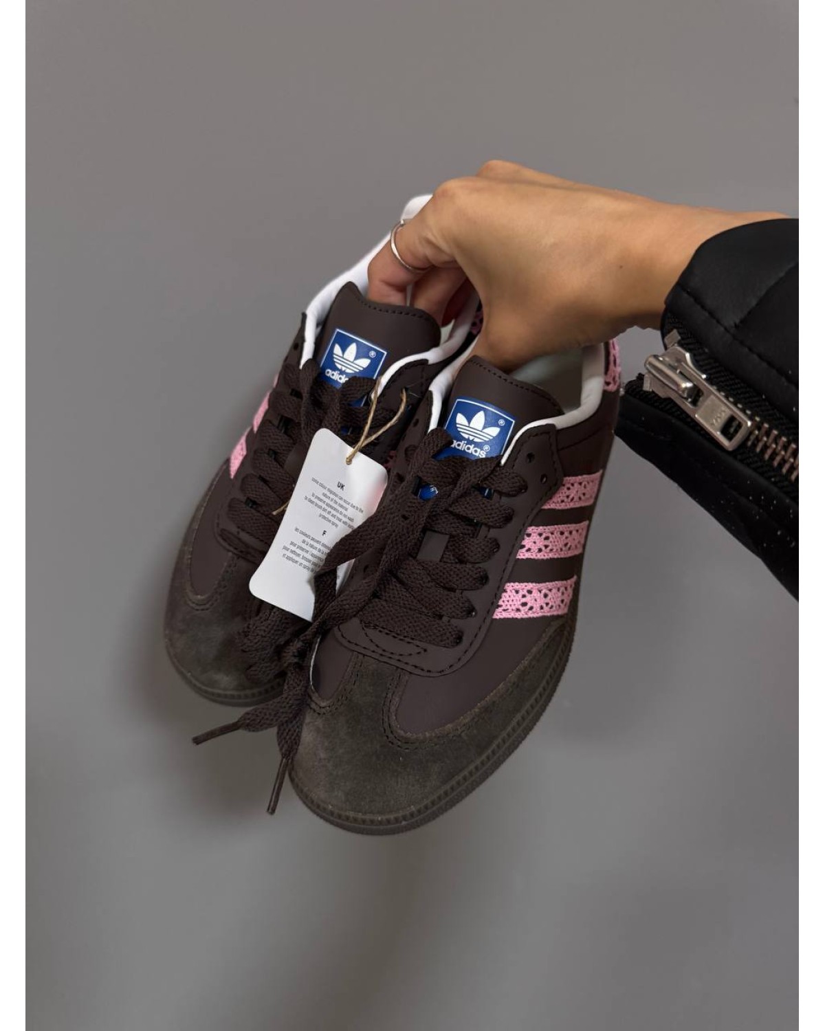 Adidas Samba Brown / Pink Lace