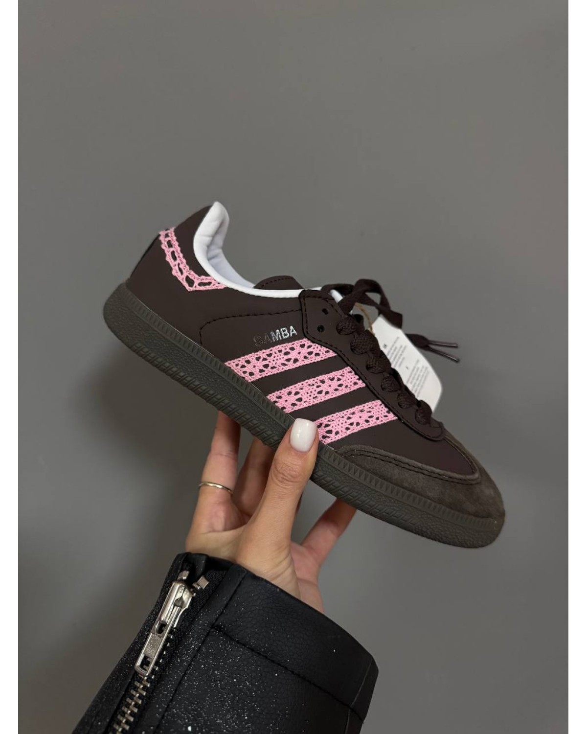 Adidas Samba Brown / Pink Lace