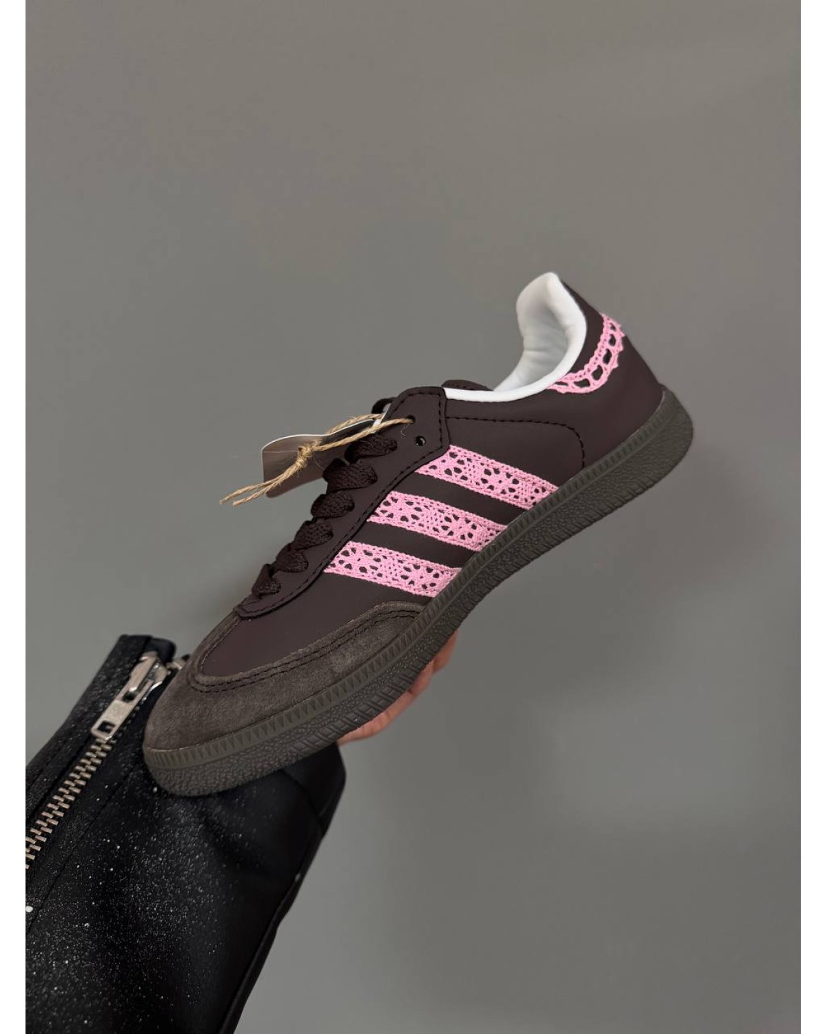 Adidas Samba Brown / Pink Lace