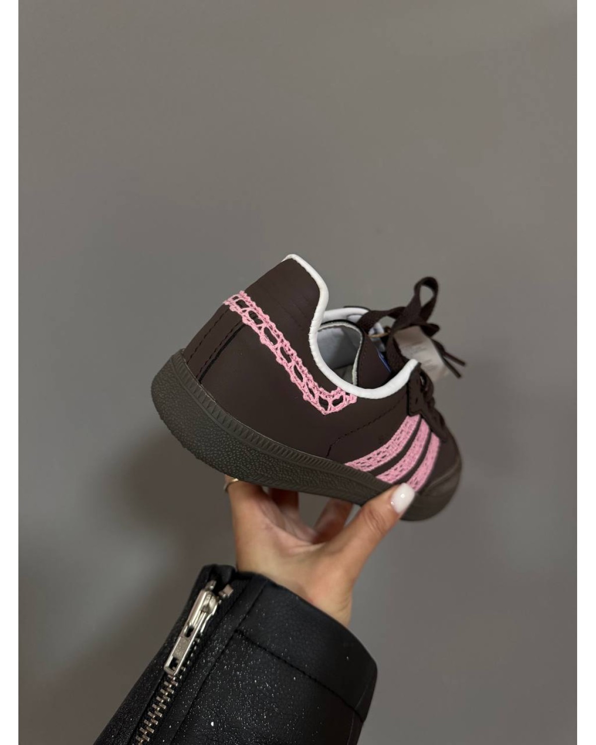 Adidas Samba Brown / Pink Lace