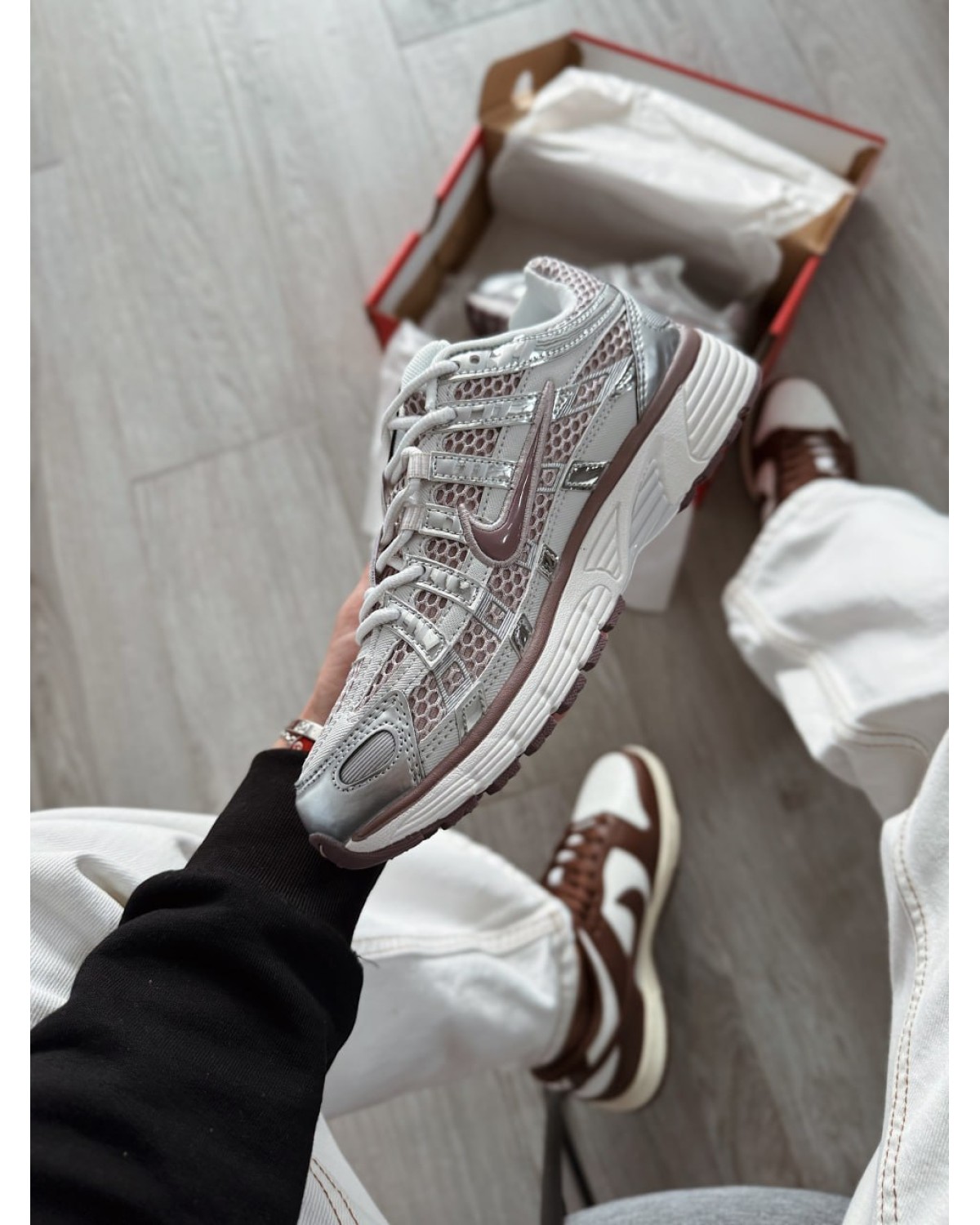 Nike P-6000 Platinum Violet Vast Grey