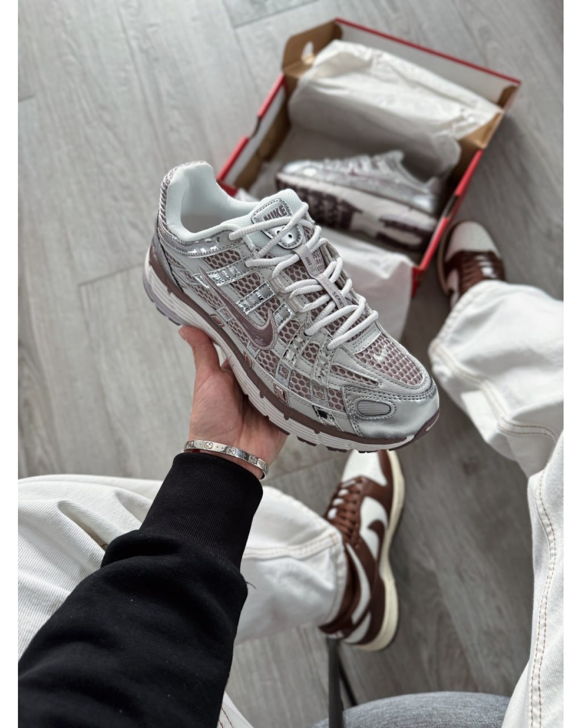 Nike P-6000 Platinum Violet Vast Grey