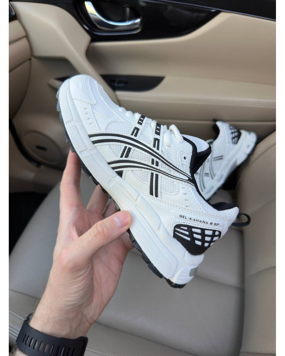 Asics Gel Kahana 8 SP White Black