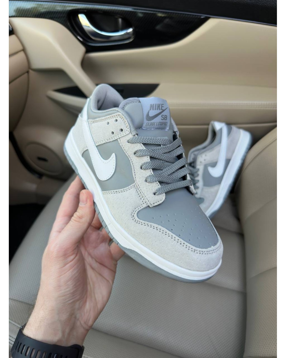 Nike SB Dunk Low Grey White