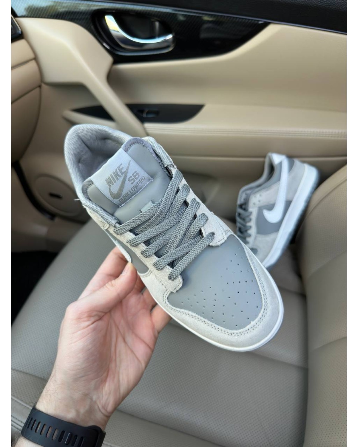 Nike SB Dunk Low Grey White