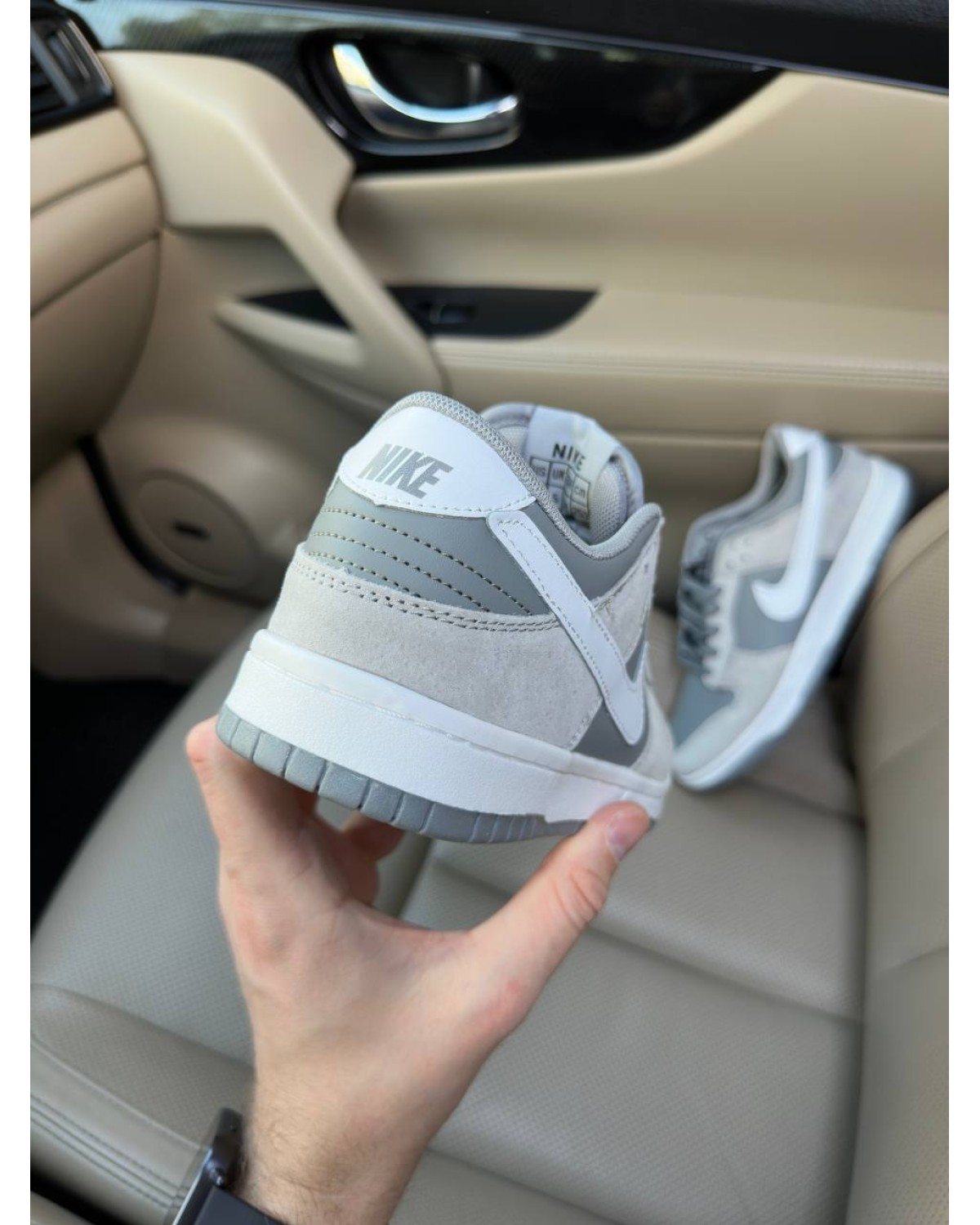 Nike SB Dunk Low Grey White