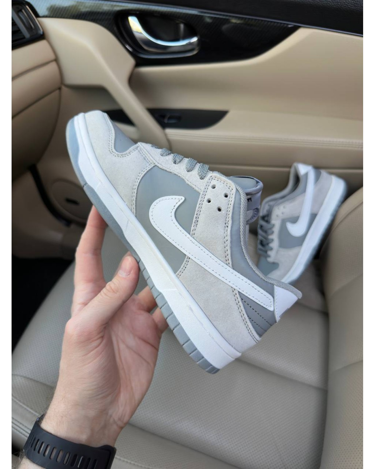 Nike SB Dunk Low Grey White