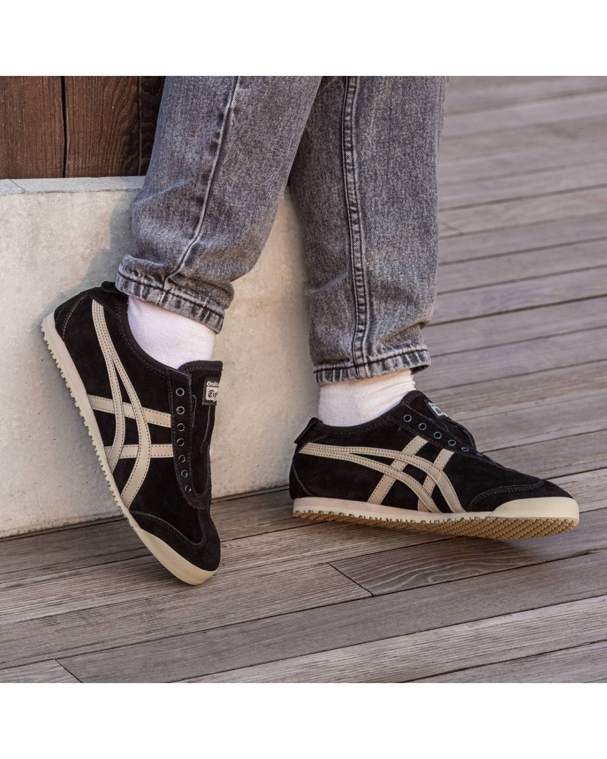 Asics Onitsuka Tiger Mexico 66 Slip-on Black