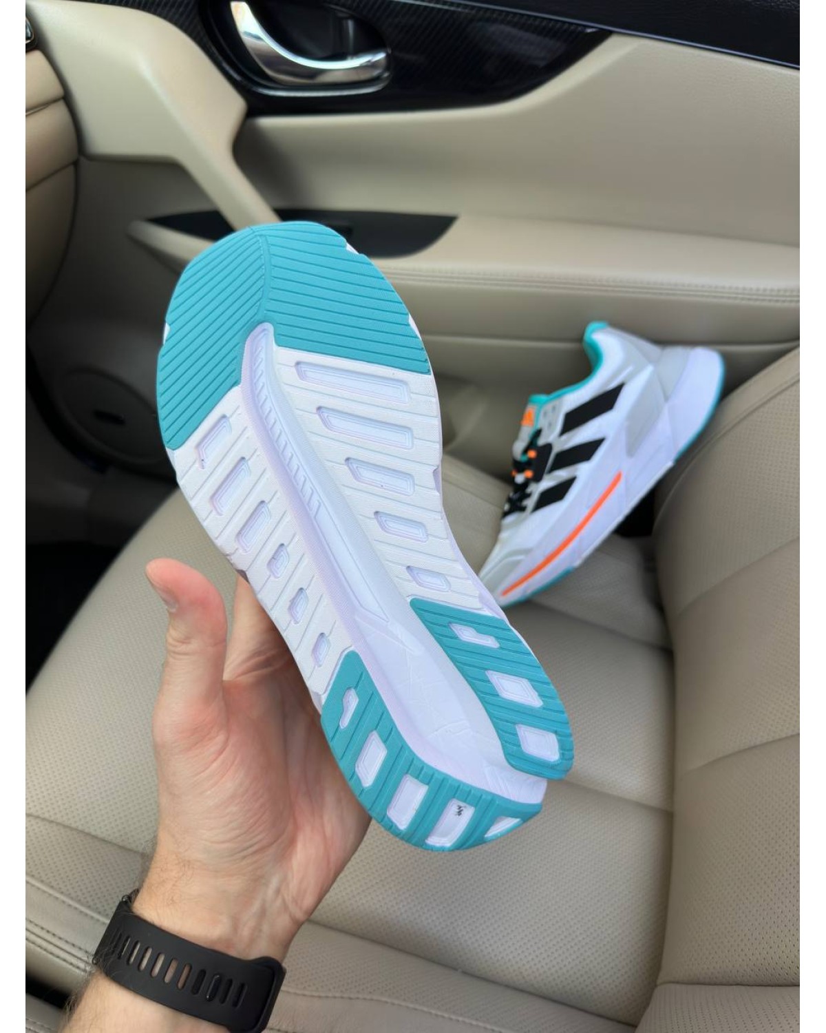 Adidas Adistar 2.0 White Turquoise Orange