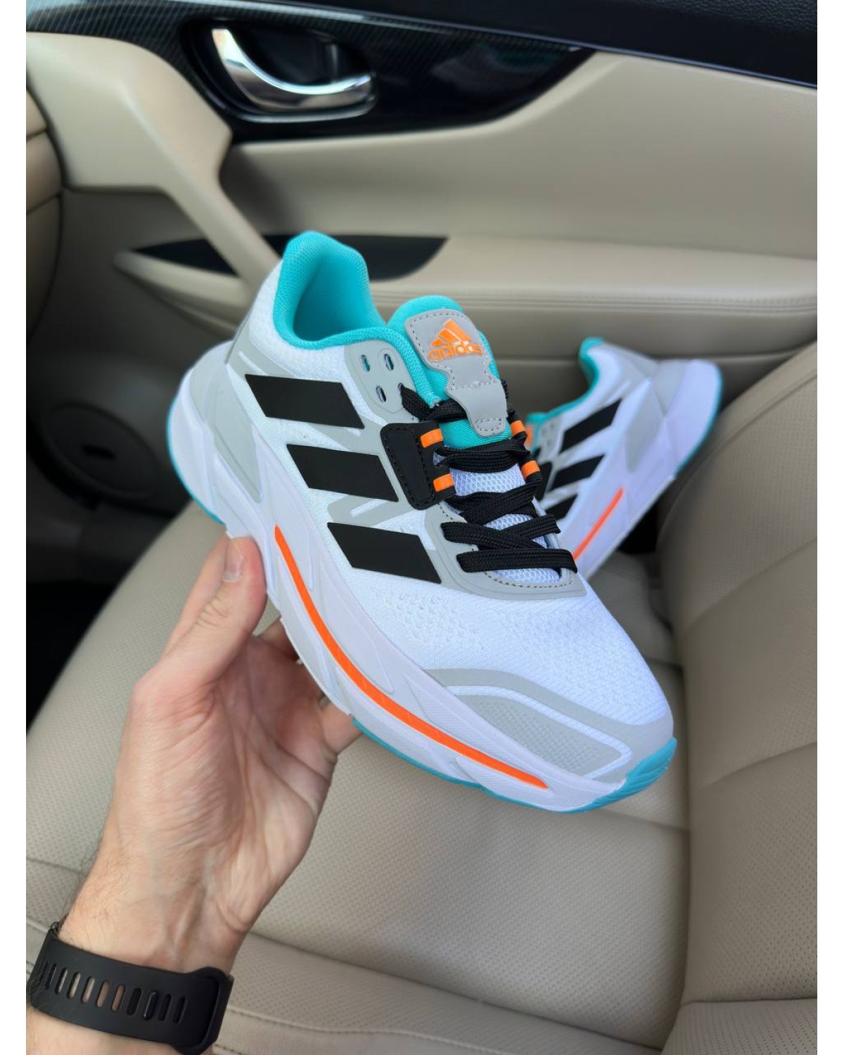 Adidas Adistar 2.0 White Turquoise Orange