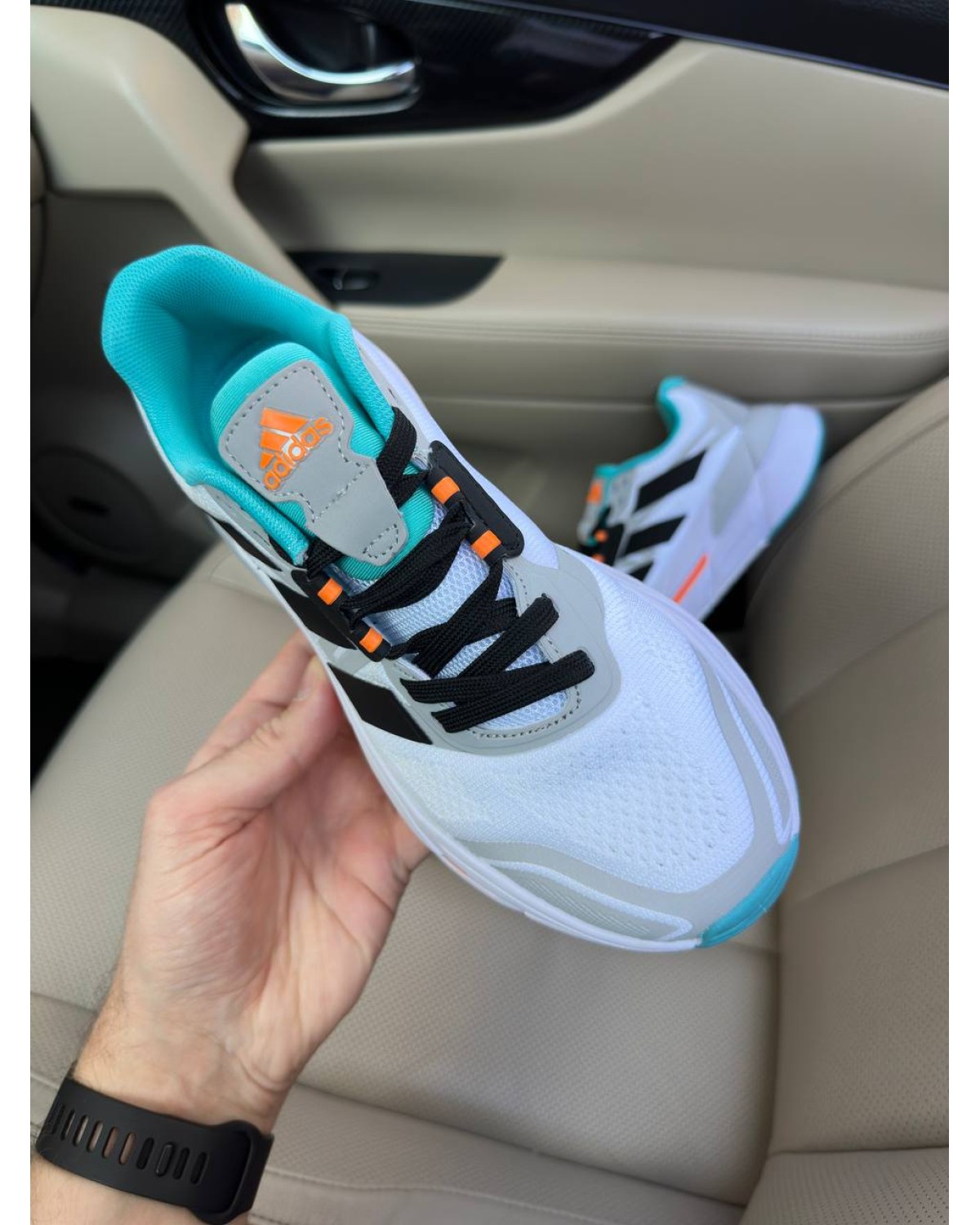Adidas Adistar 2.0 White Turquoise Orange