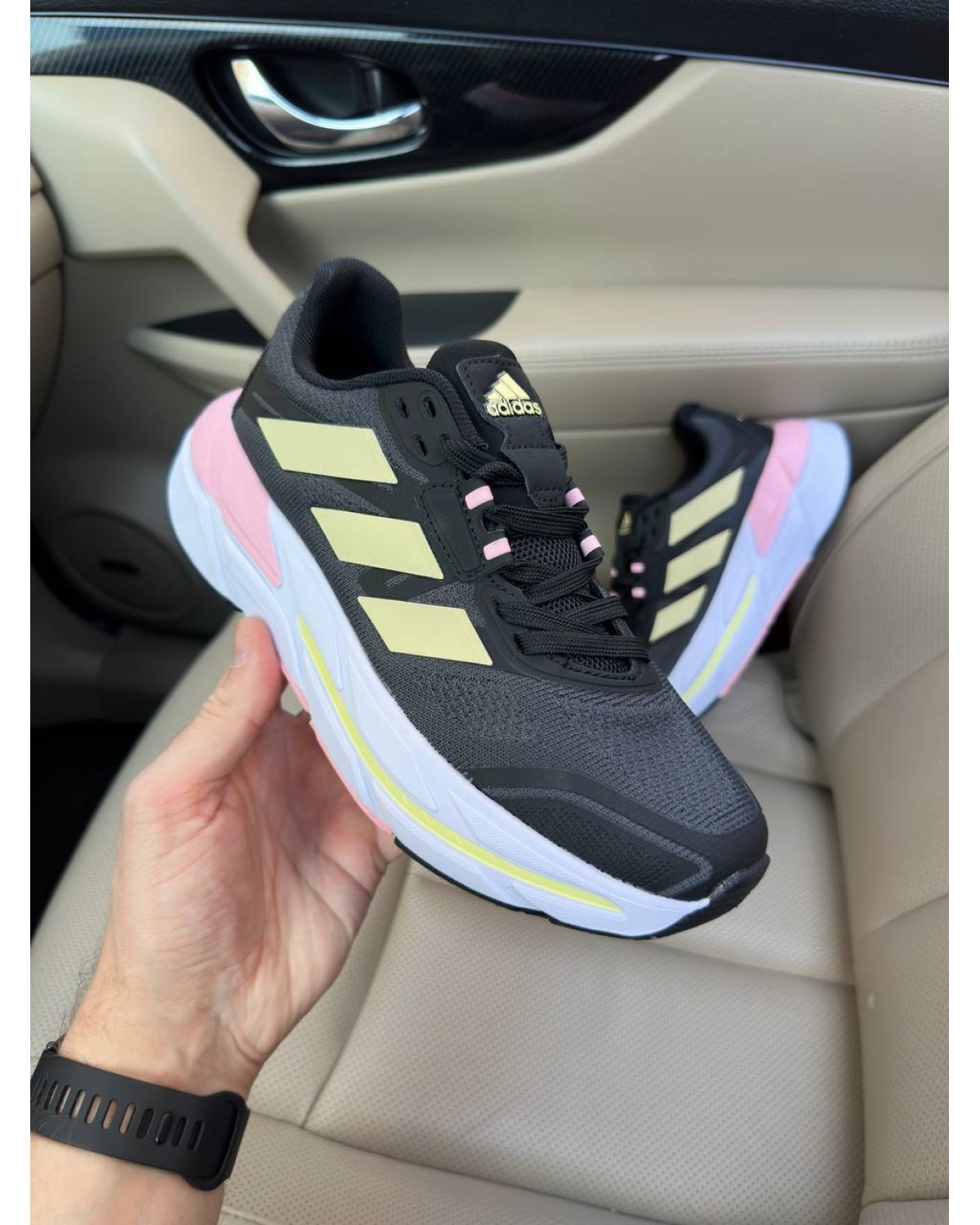 Adidas Adistar 2.0 Black Yellow Pink