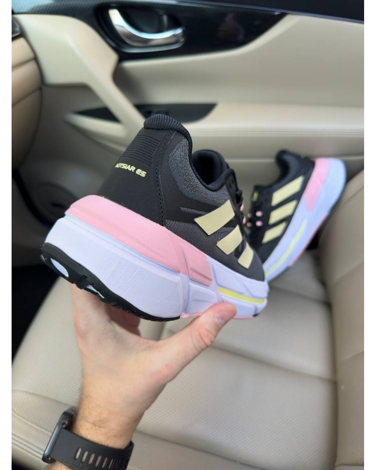 Adidas Adistar 2.0 Black Yellow Pink