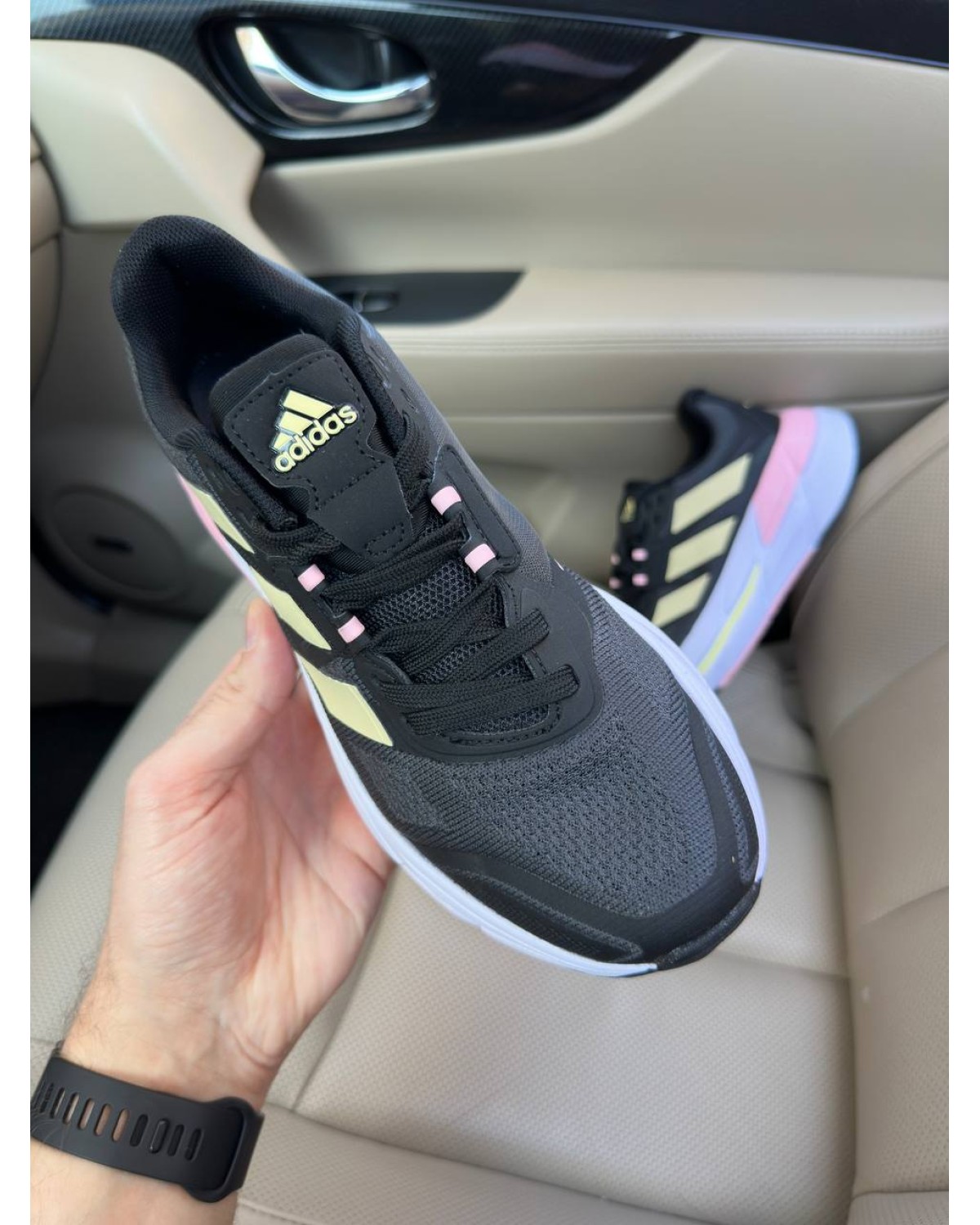 Adidas Adistar 2.0 Black Yellow Pink