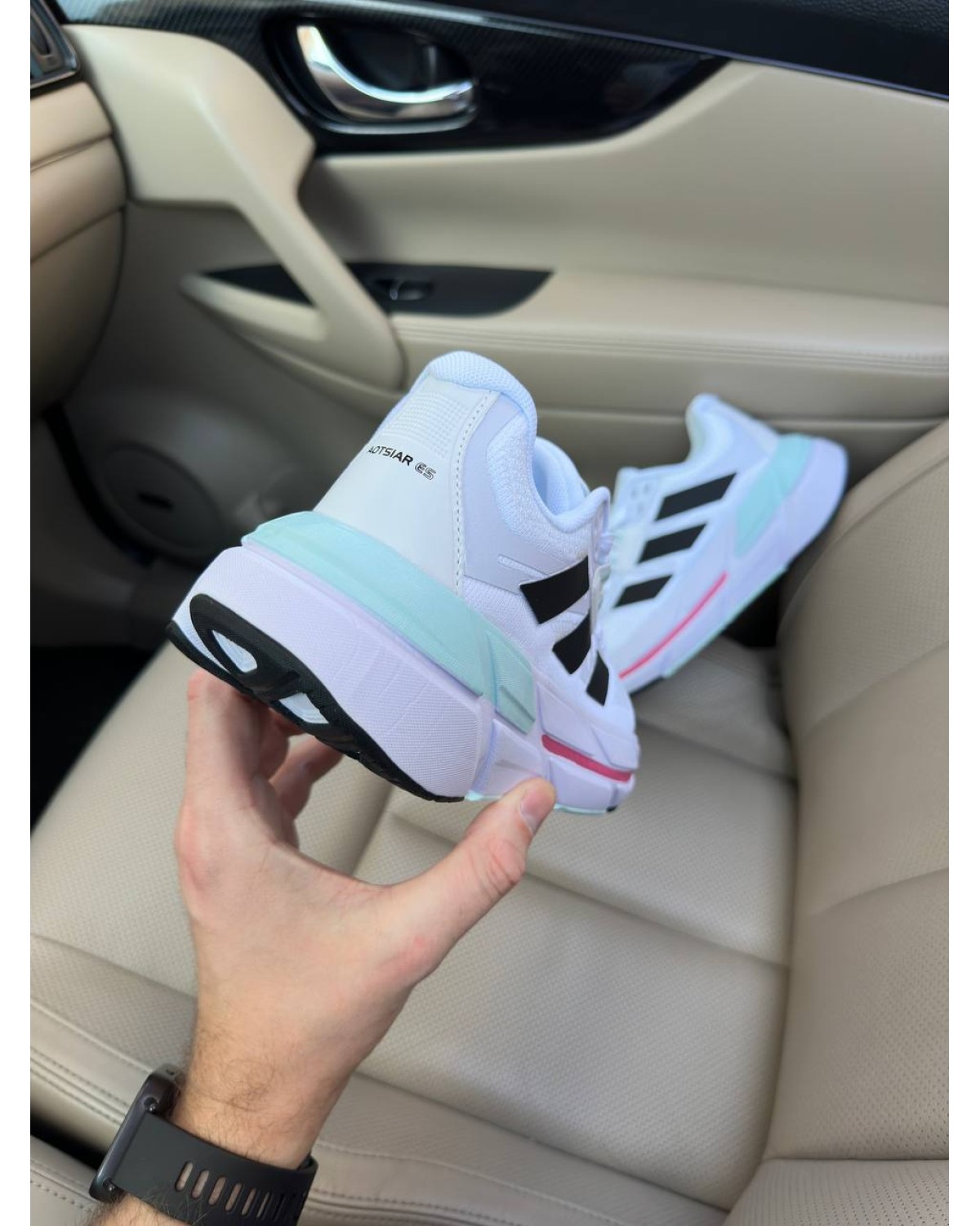 Adidas Adistar 2.0 White Turquoise Pink