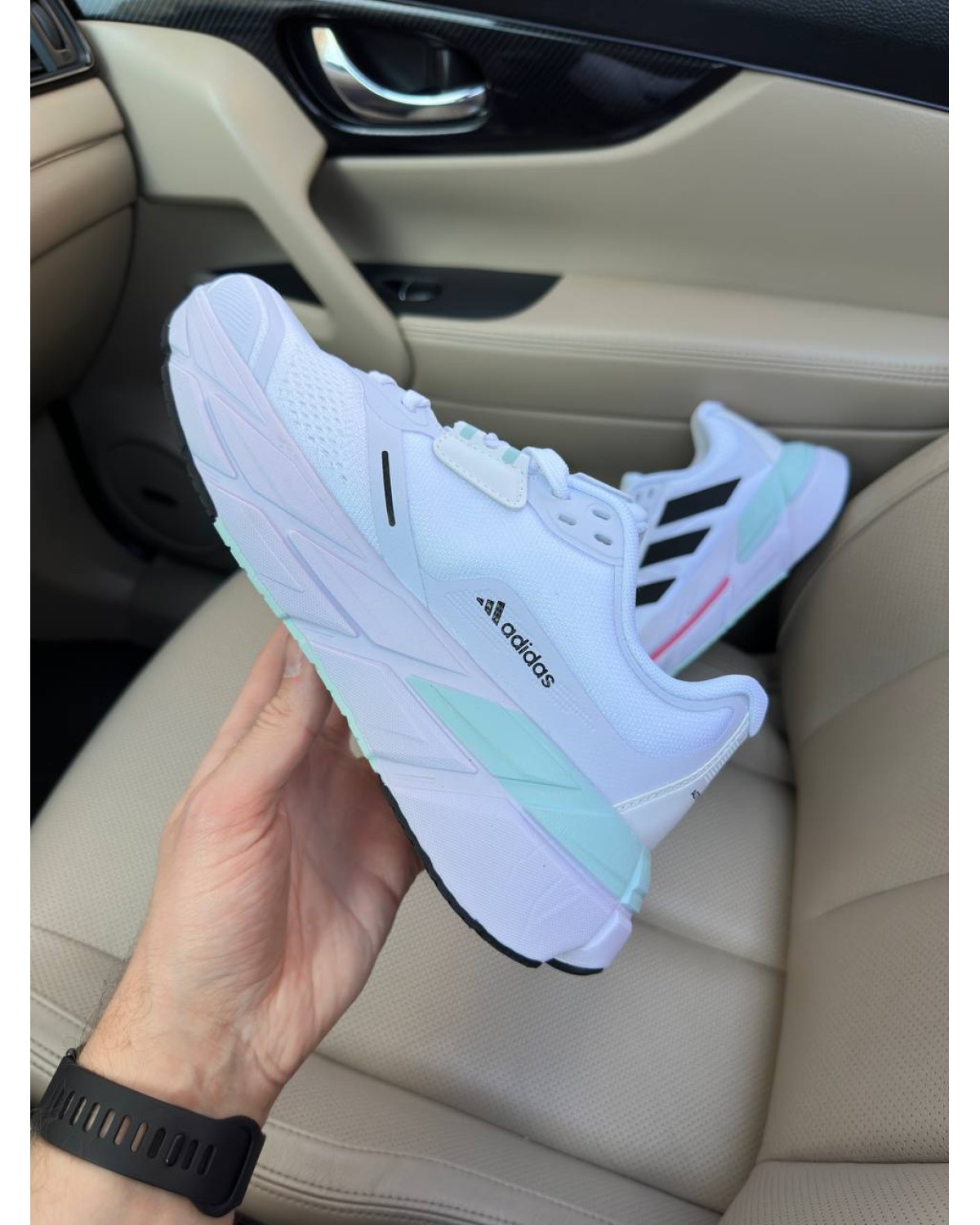 Adidas Adistar 2.0 White Turquoise Pink