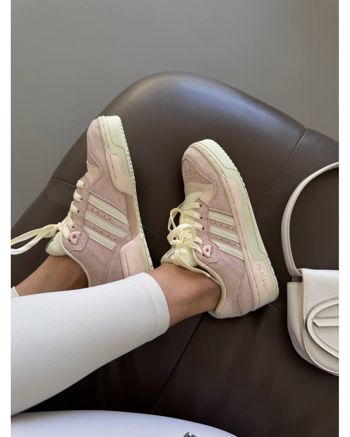 Adidas Forum Light Pink Suede