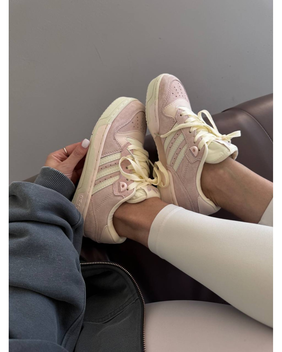 Adidas Forum Light Pink Suede