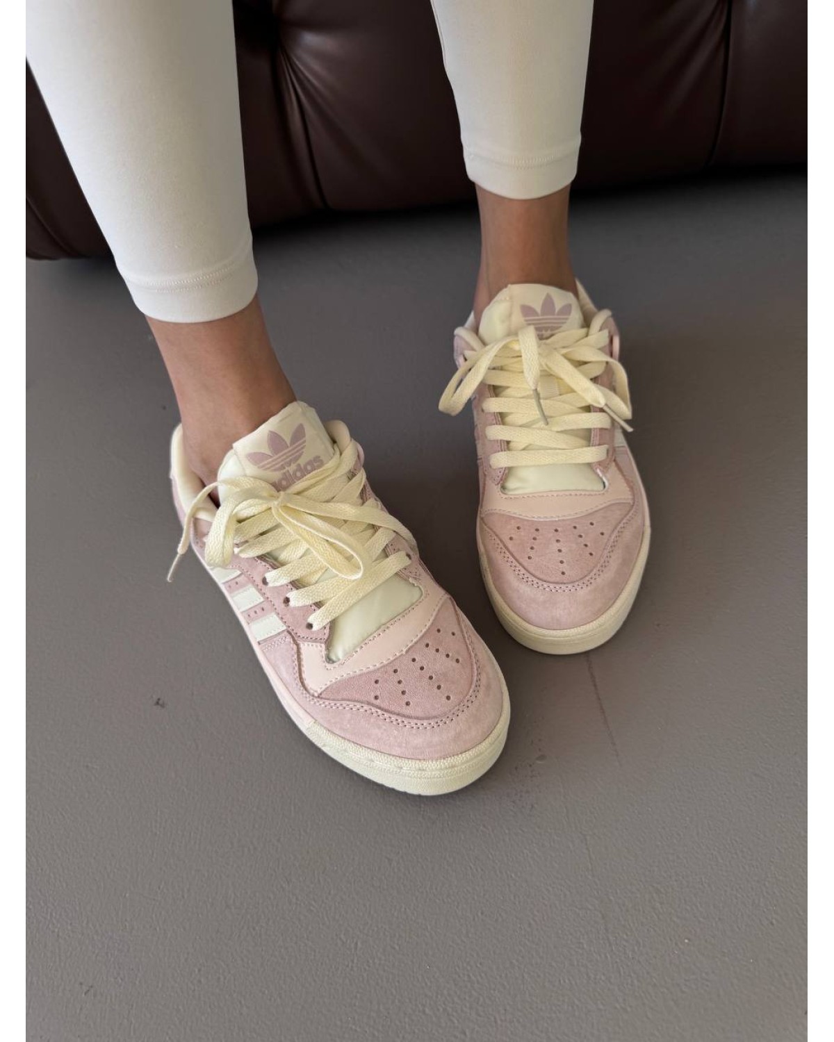 Adidas Forum Light Pink Suede