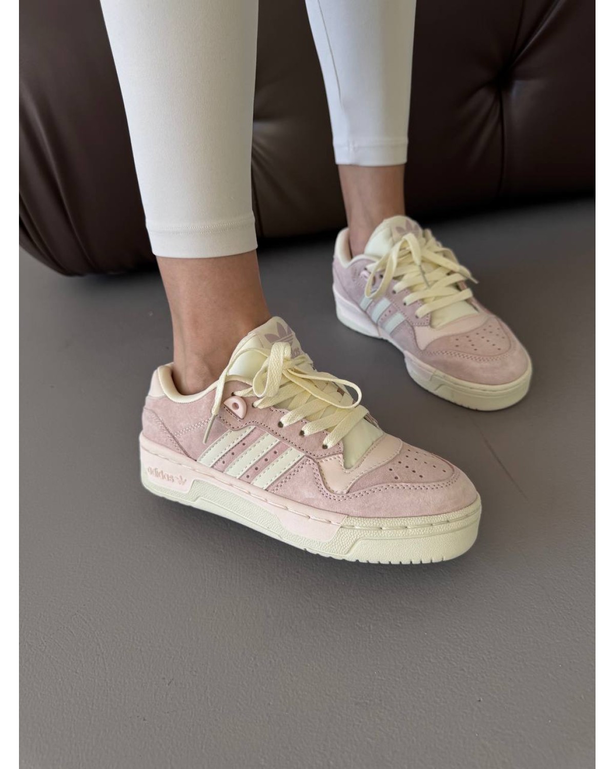 Adidas Forum Light Pink Suede
