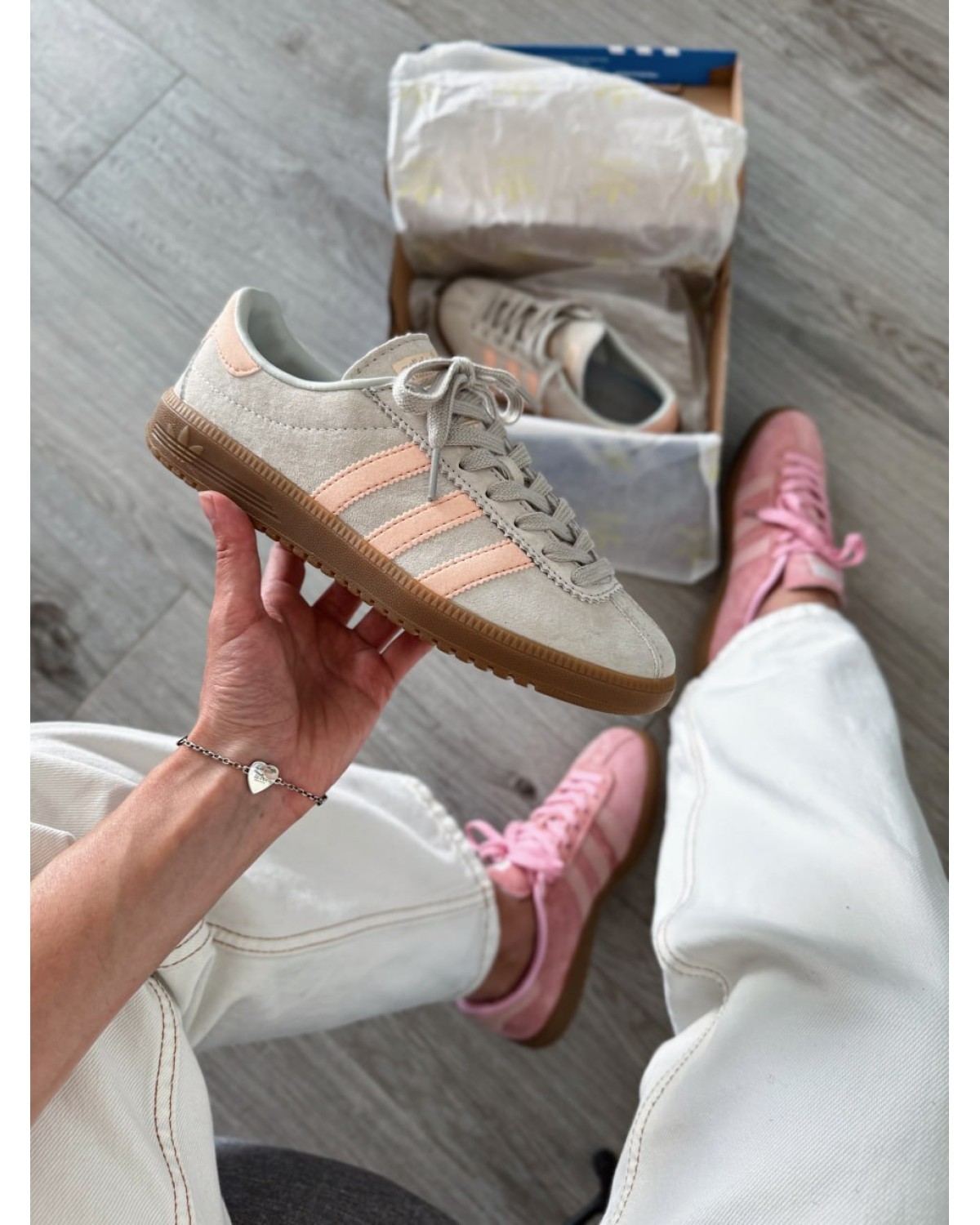 Adidas Bermuda Wonder White