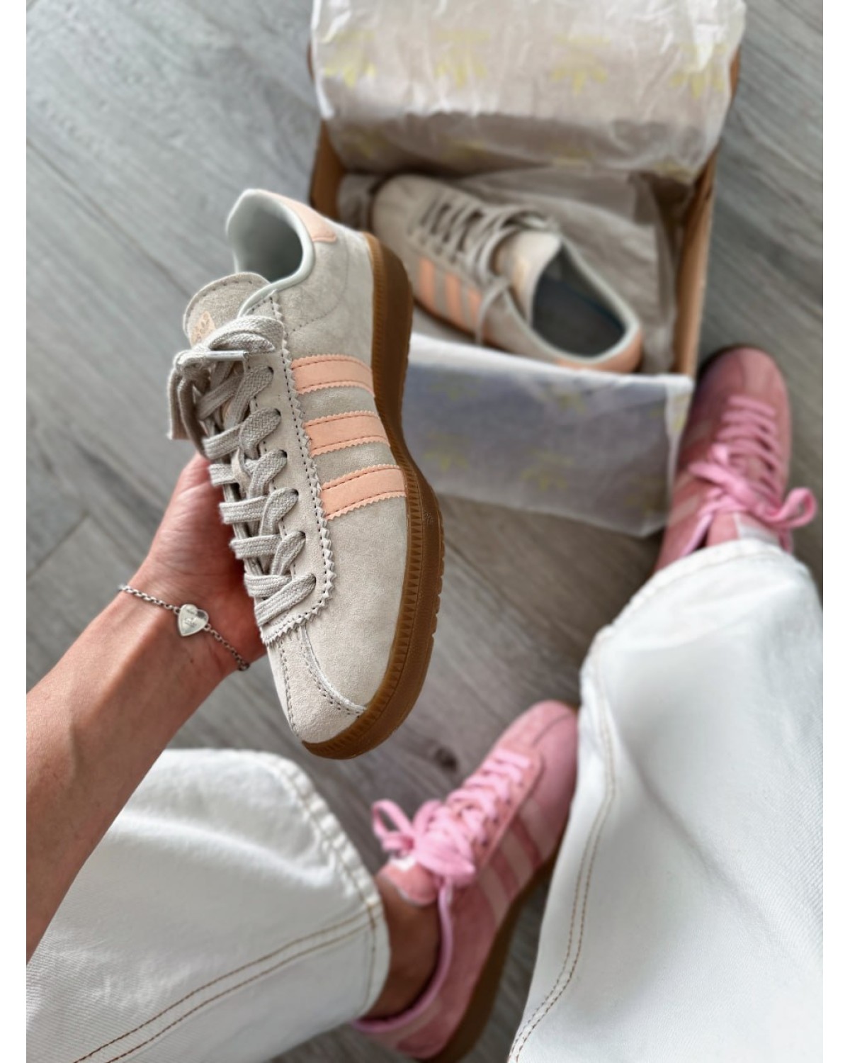 Adidas Bermuda Wonder White