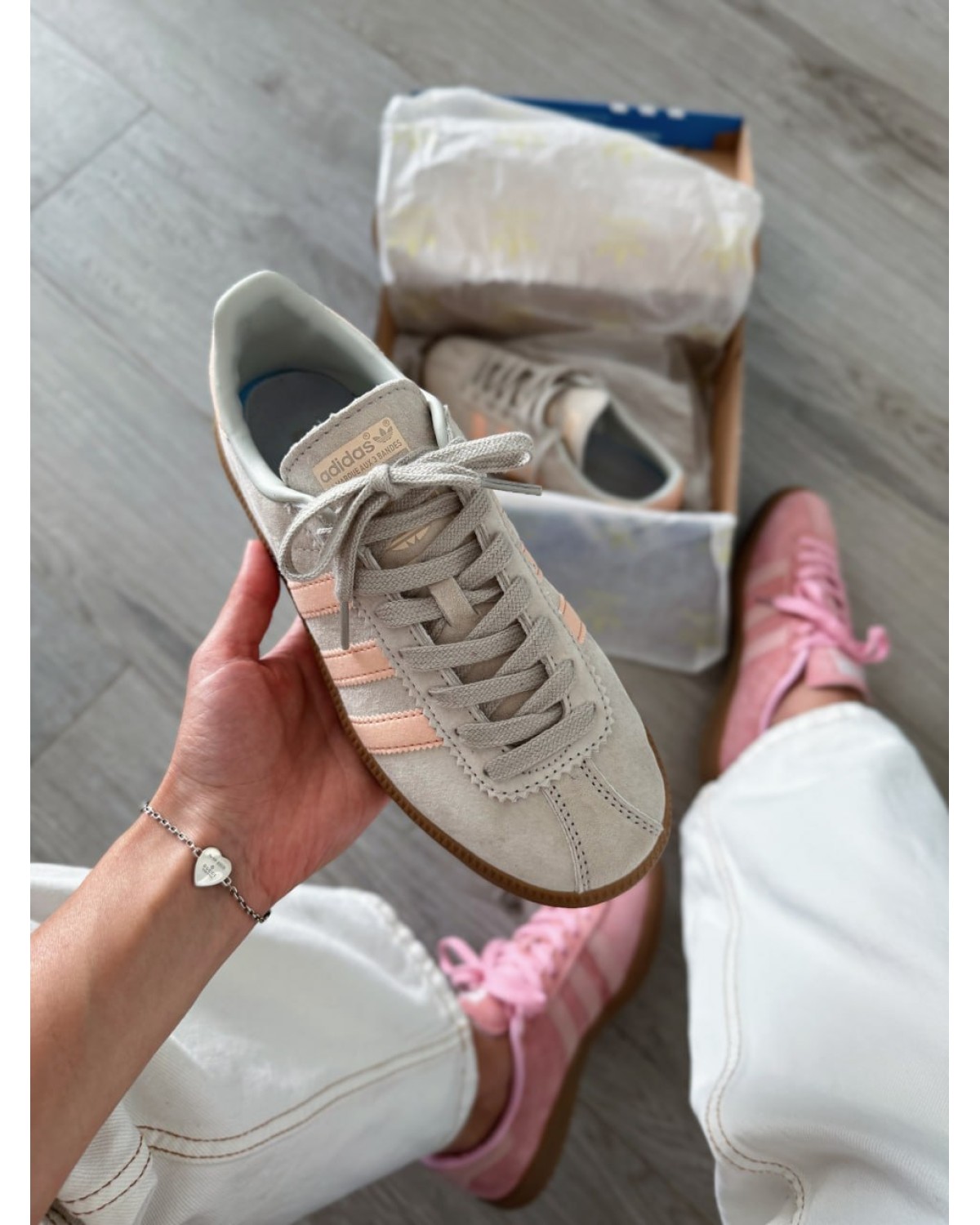 Adidas Bermuda Wonder White