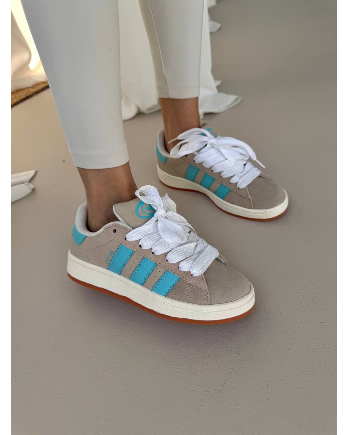 Adidas Campus Beige / Blue